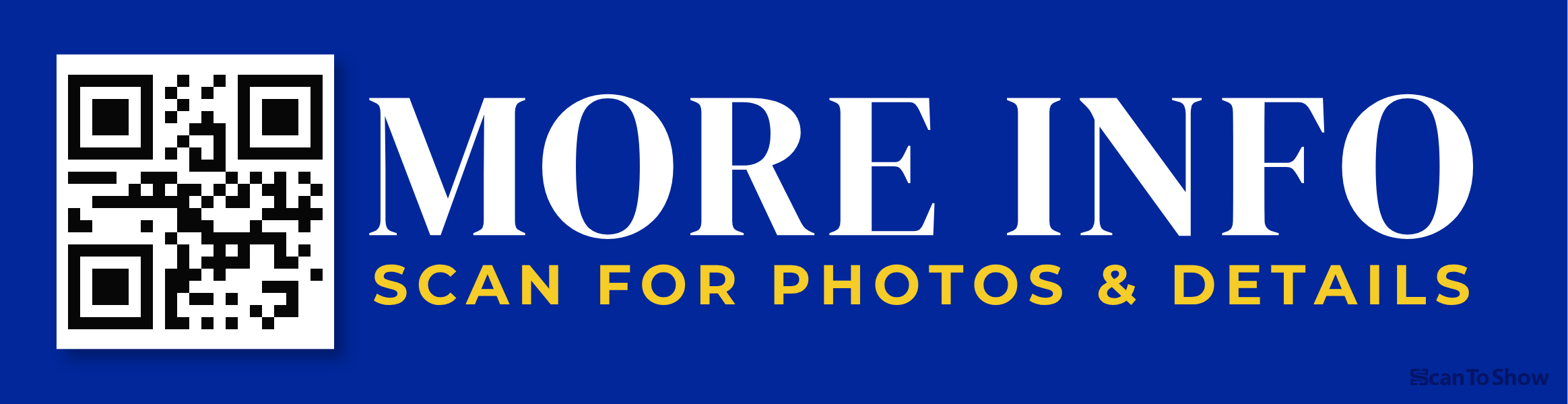 More Info rider, bold style, royal blue & gold
